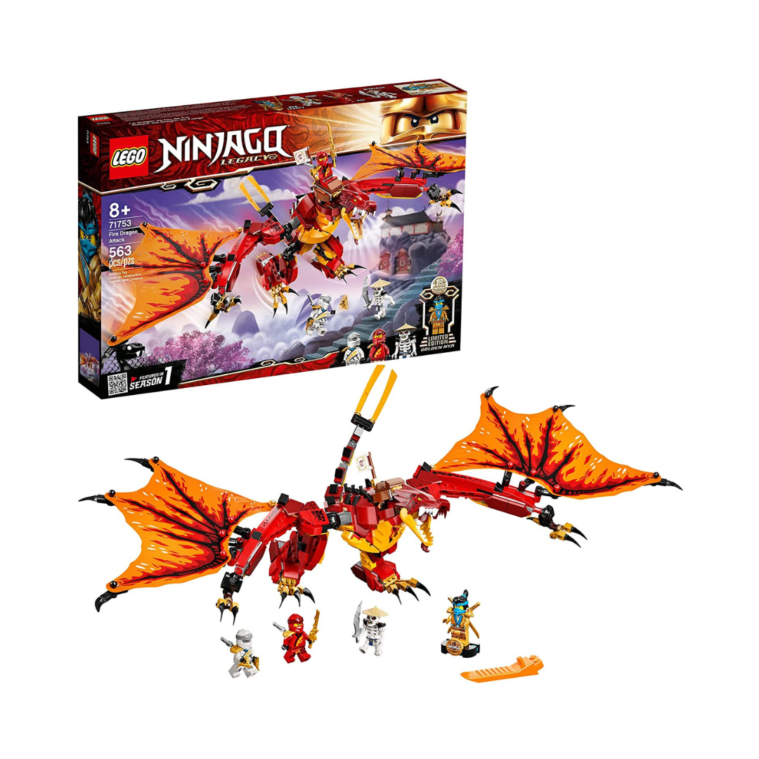 LEGO Ninjago Fire Dragon Attack 71753 | The Game Capital